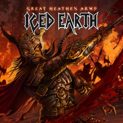 ICED EARTH - Great Heathen Army cover 