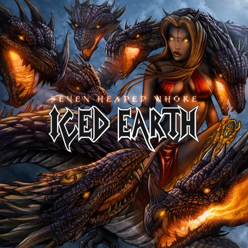 ICED EARTH - Seven Headed Whore cover 
