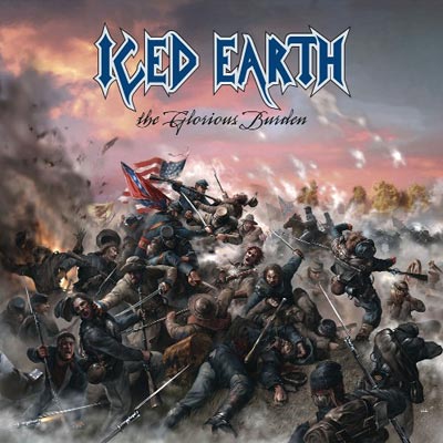 ICED EARTH - The Glorious Burden cover 