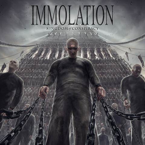 IMMOLATION - Kingdom Of Conspiracy cover 
