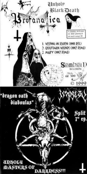 IMPIETY - Profanatica / Impiety cover 