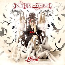 IN THIS MOMENT - Blood cover 