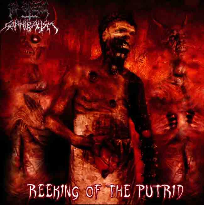 IN UTERO CANNIBALISM - Reeking of the Putrid cover 