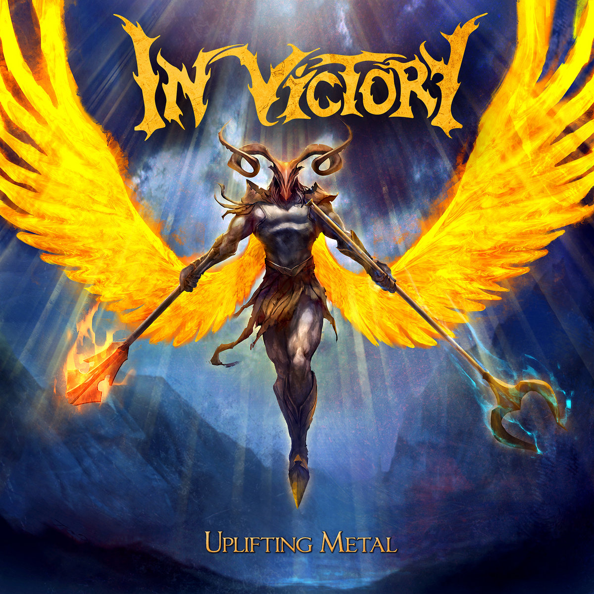 IN VICTORY - Uplifting Metal cover 