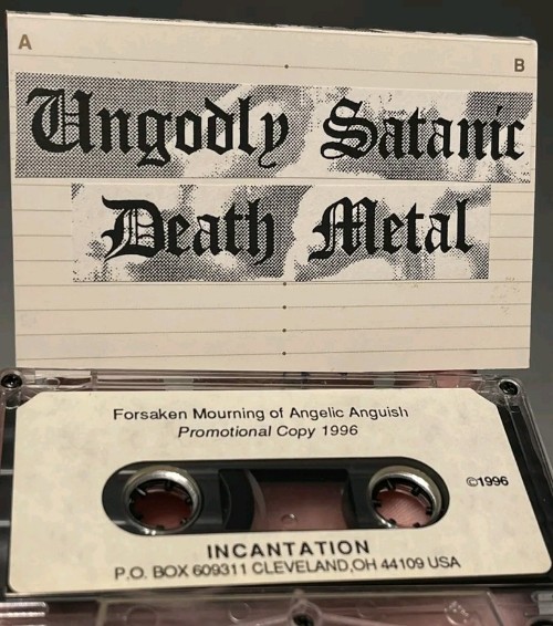 INCANTATION - Ungodly Satanic Death Metal cover 