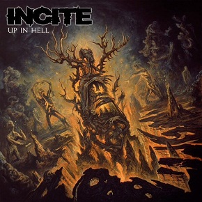 INCITE - Up in Hell cover 