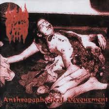INFECTED FLESH - Anthropophagical Devourment cover 