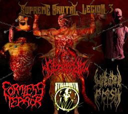 INFECTED FLESH - Supreme Brutal Legion Vol. 3 cover 