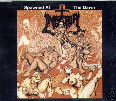 INFERIA - Spawned at the Dawn cover 