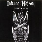 INFERNÄL MÄJESTY - Demon God cover 