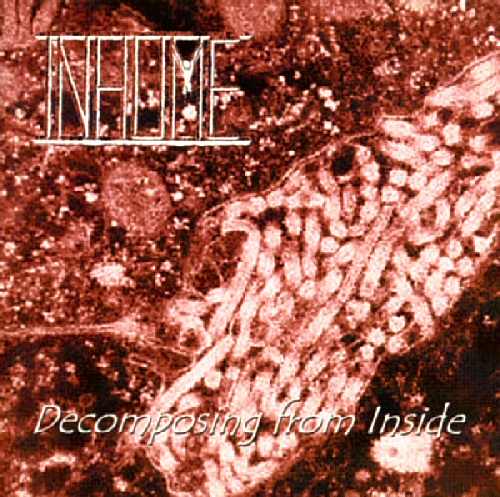 INHUME - Decomposing From Inside cover 