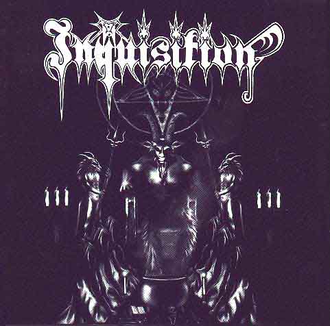 INQUISITION - Invoking the Majestic Throne of Satan cover 