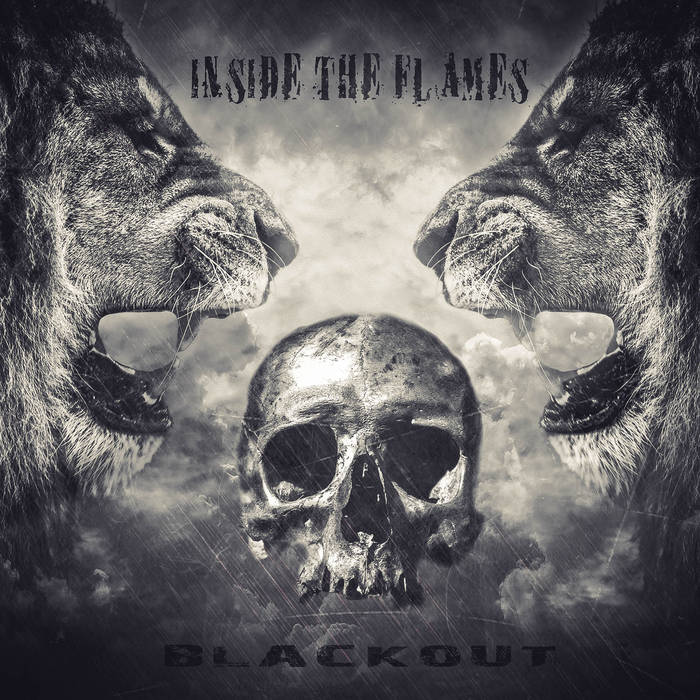 INSIDE THE FLAMES - Blackout cover 