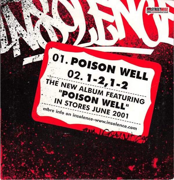 INSOLENCE - Poison Well / 1-2, 1-2 cover 