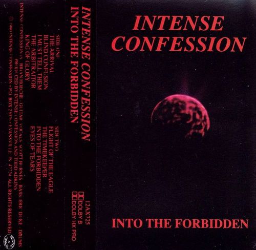 INTENSE CONFESSION - Into the Forbidden cover 