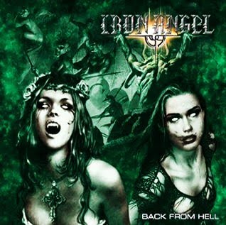 IRON ANGEL - Back from Hell cover 