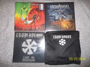 IRON ANGEL - Vinyl Bag cover 