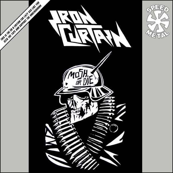 IRON CURTAIN - Mosh or Die cover 