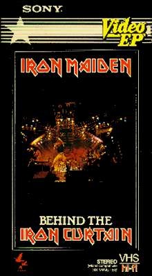 IRON MAIDEN - Behind The Iron Curtain cover 