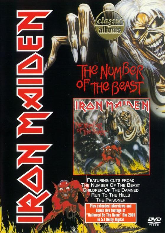 IRON MAIDEN - Classic Albums: Iron Maiden - The Number Of The Beast cover 