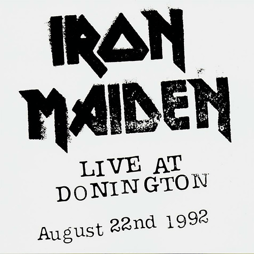 IRON MAIDEN - Live At Donington cover 