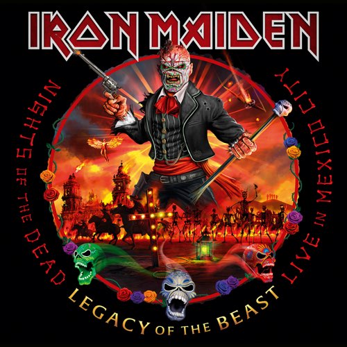 IRON MAIDEN - Nights of the Dead, Legacy of the Beast: Live in Mexico City cover 