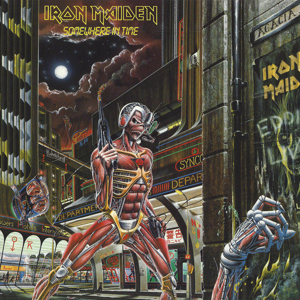 IRON MAIDEN - Somewhere In Time cover 