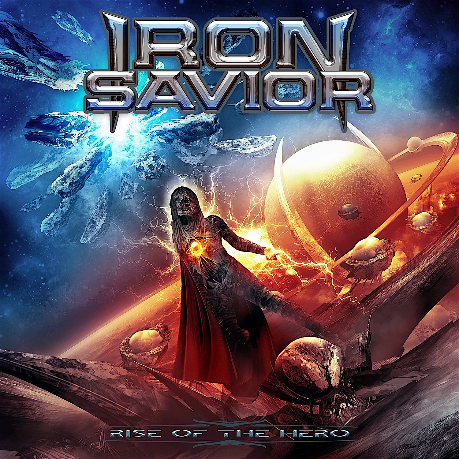 IRON SAVIOR - Rise Of The Hero cover 