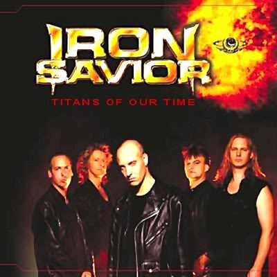 IRON SAVIOR - Titans of Our Time cover 