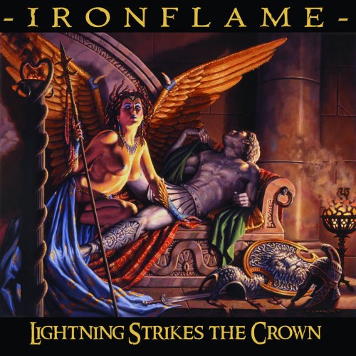 IRONFLAME - Lightning Strikes the Crown cover 