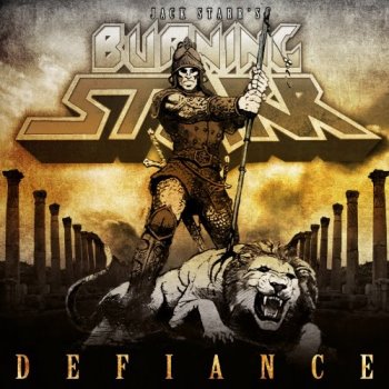JACK STARR'S BURNING STARR - Defiance cover 