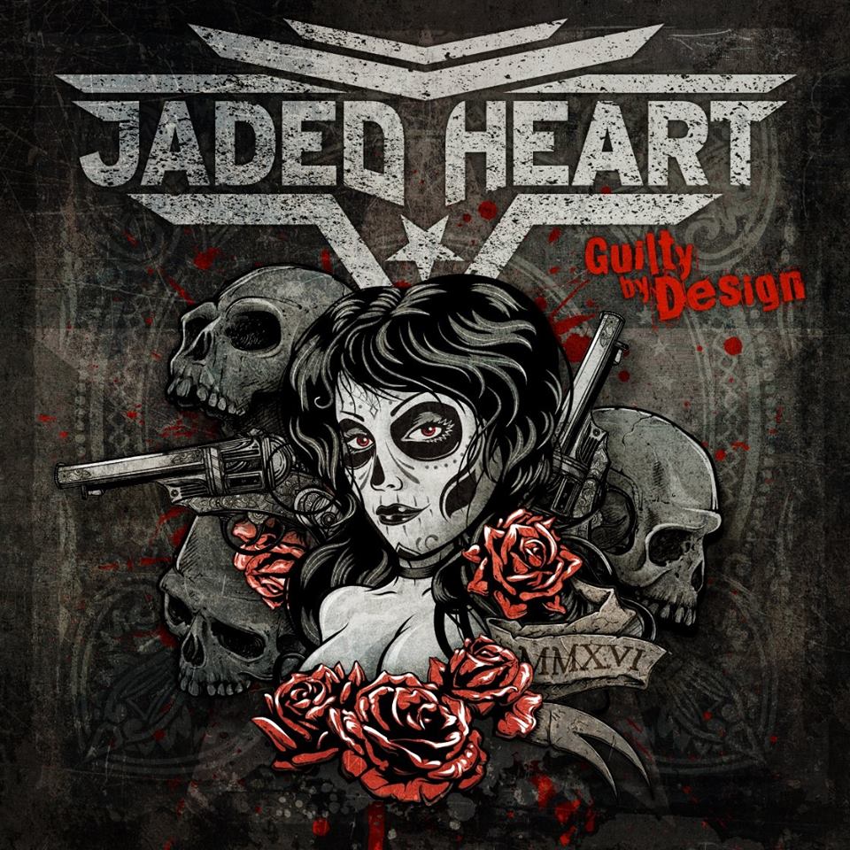 JADED HEART - Guilty By Design cover 