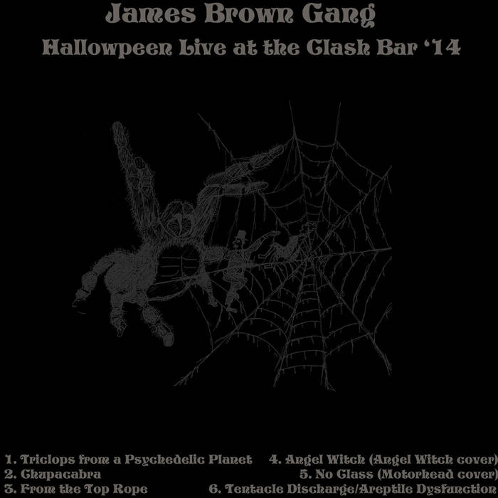 JAMES BROWN GANG - Hallowpeen Live At The Clash Bar '14 cover 