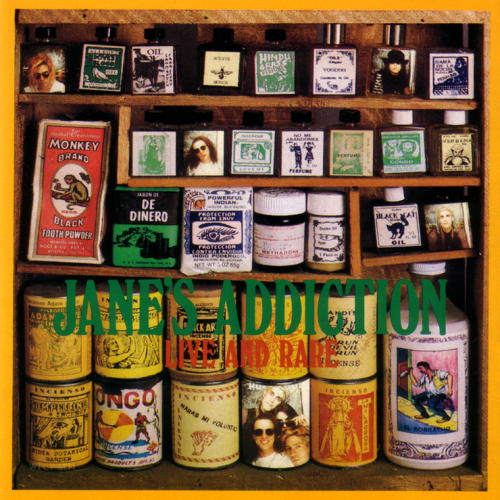 JANE'S ADDICTION - Live And Rare cover 