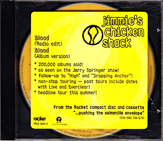 JIMMIE'S CHICKEN SHACK - Blood cover 