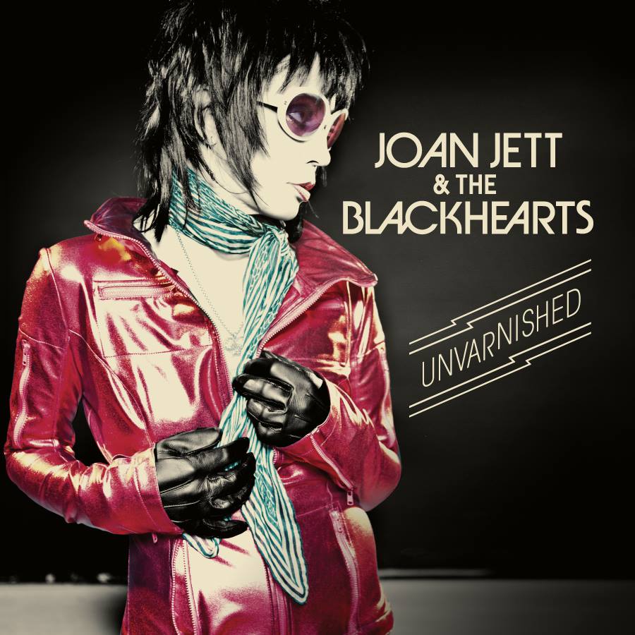 JOAN JETT AND THE BLACKHEARTS - Unvarnished cover 