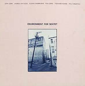 JOHN ZORN - Environment For Sextet (with Andrea Centazzo, Eugene Chadbourne, Tom Cora, Toshinori Kondo, Polly Bradfield) cover 