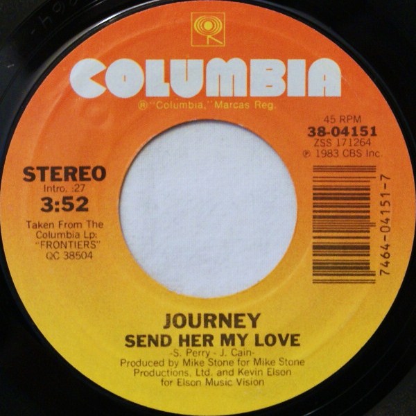 JOURNEY - Send Her My Love cover 