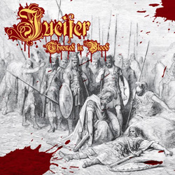 JUCIFER - Throned In Blood cover 