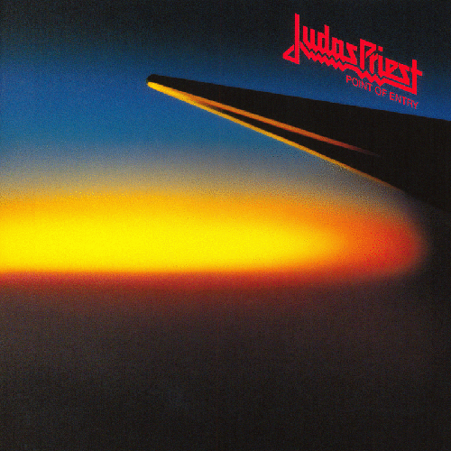 JUDAS PRIEST - Point Of Entry cover 