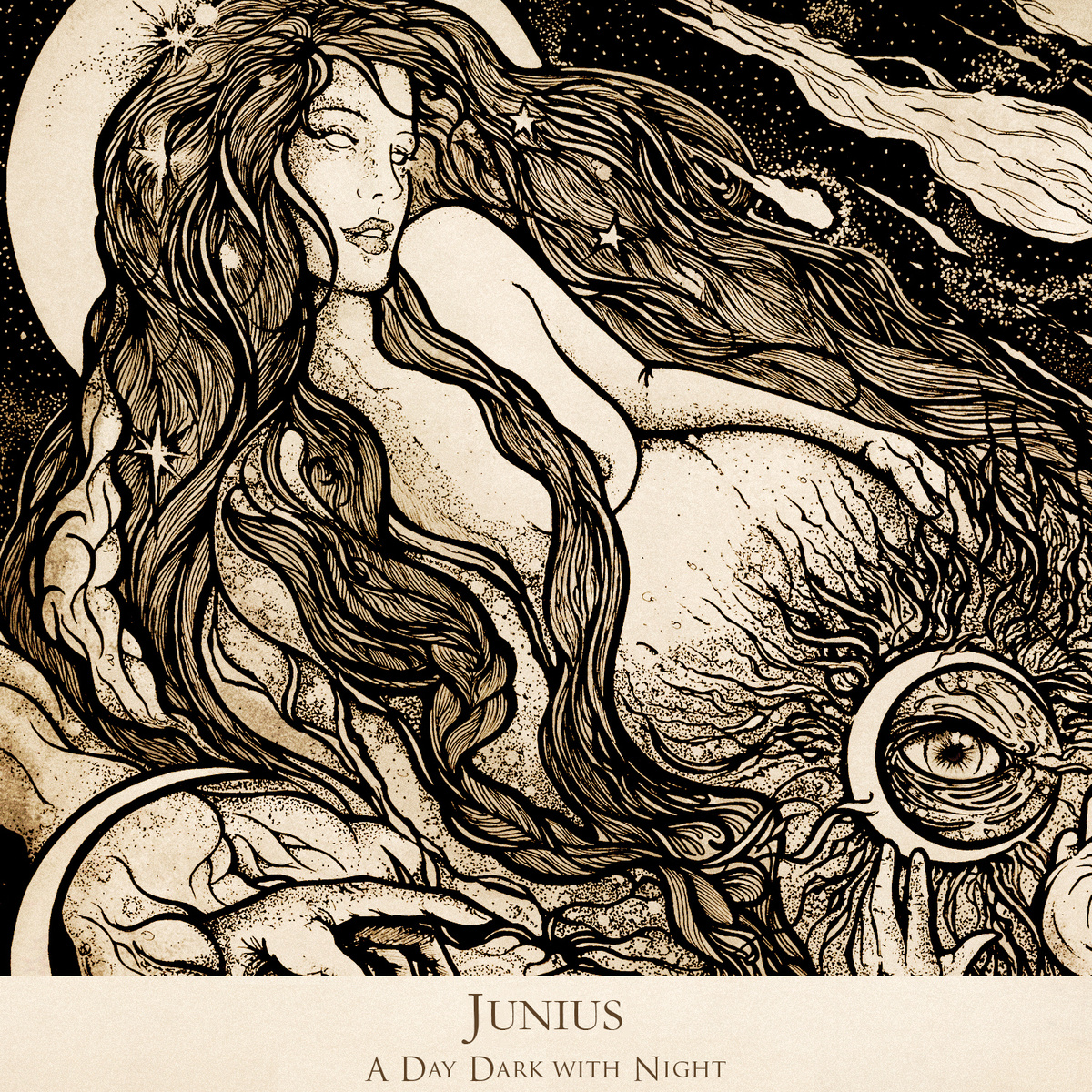 JUNIUS - A Day Dark With Night cover 