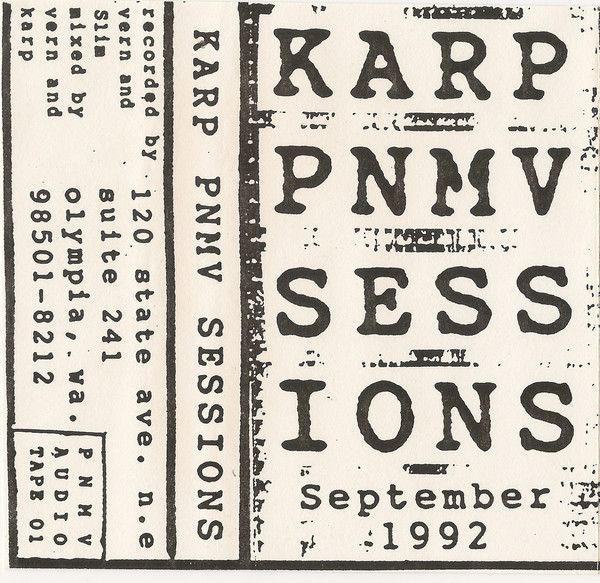 KARP - PNMV Sessions cover 