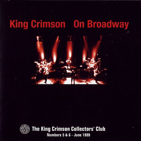 KING CRIMSON - On Broadway cover 