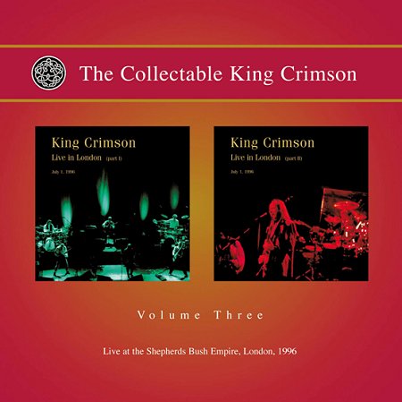 KING CRIMSON - The Collectable King Crimson Vol. 3 cover 
