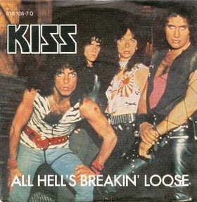 KISS - All Hell's Breakin' Loose cover 
