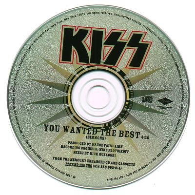 KISS - You Wanted The Best cover 
