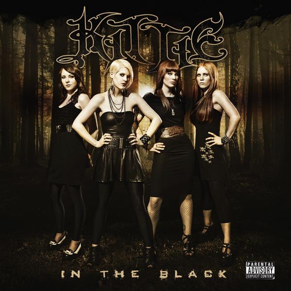 KITTIE - In the Black cover 