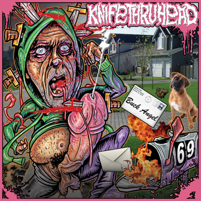KNIFETHRUHEAD - Buck Angel / Spreading The Deceased cover 