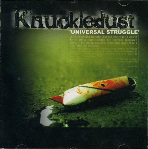 KNUCKLEDUST - Universal Struggle cover 
