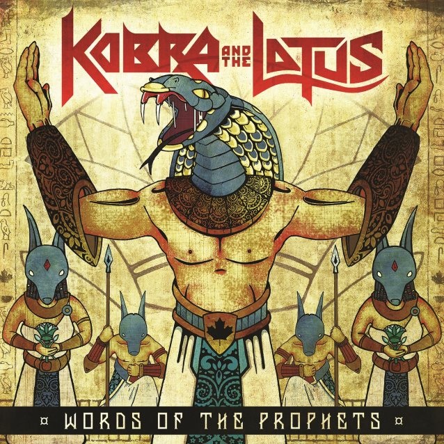 KOBRA AND THE LOTUS - Words of the Prophets cover 